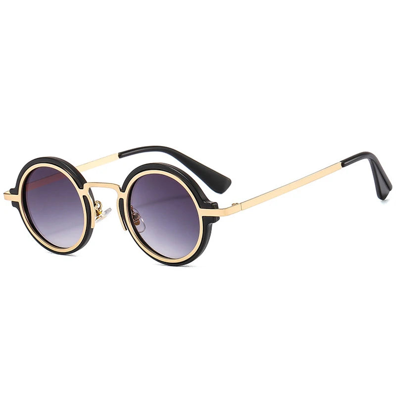 Oculos de Sol Preto | Dourado